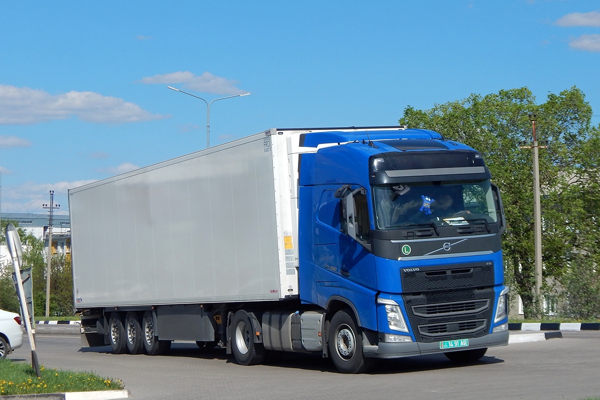 Туркменистан, № 1491 AGI — Volvo ('2012) FH.460