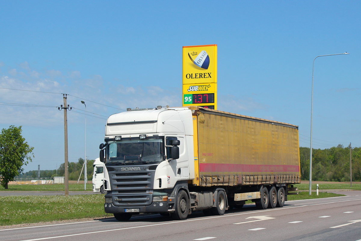 Литва, № HTD 449 — Scania ('2004) R500