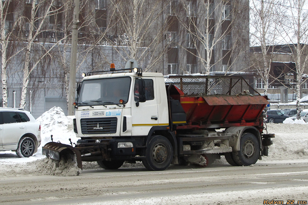 Алтайский край, № У 222 УА 22 — МАЗ-5340B2