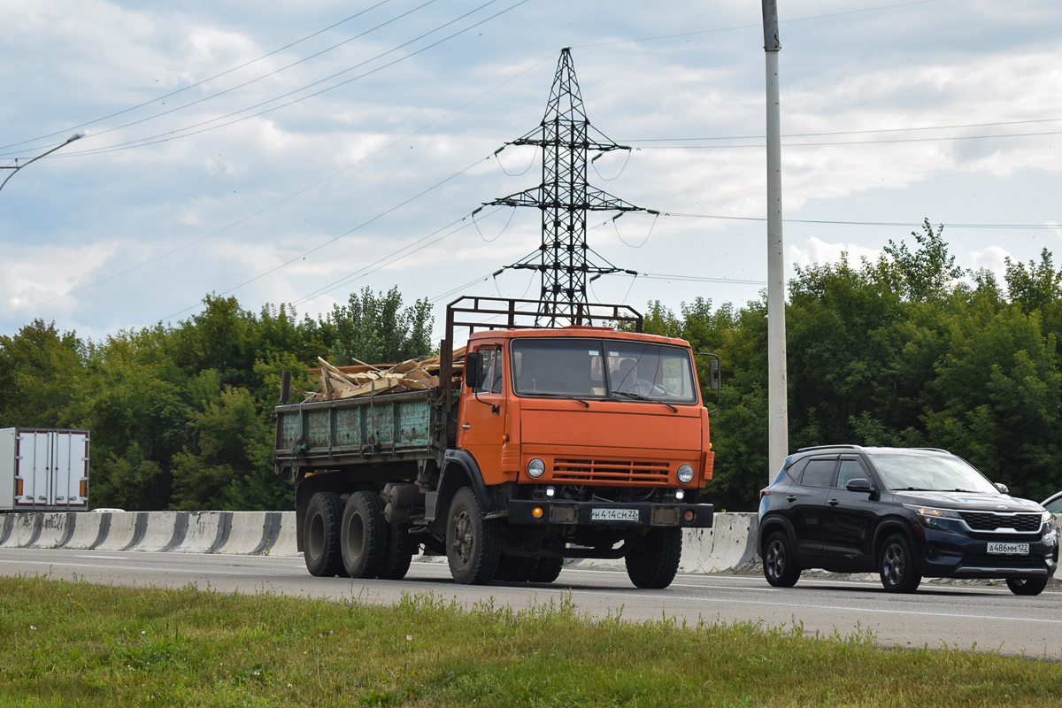 Алтайский край, № Н 414 СМ 22 — КамАЗ-5320