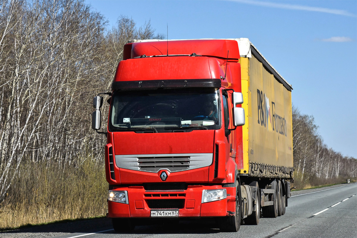 Смоленская область, № М 741 КМ 67 — Renault Premium ('2006)