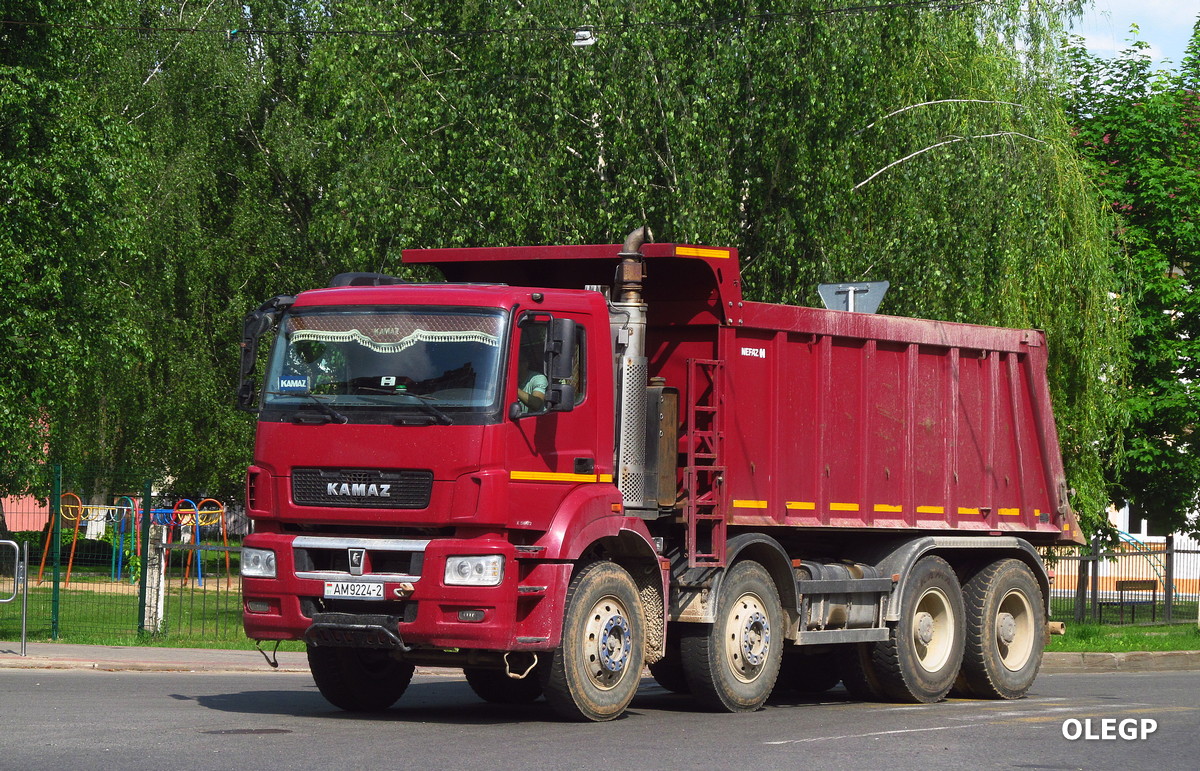 Витебская область, № АМ 9224-2 — КамАЗ-65801-T5(68)