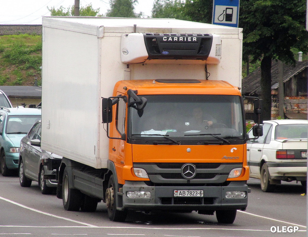 Могилёвская область, № АВ 7823-6 — Mercedes-Benz Atego 1223