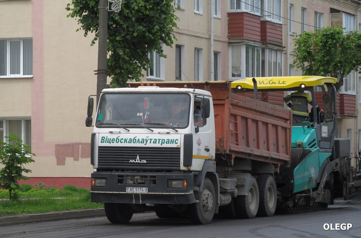 Витебская область, № АЕ 5174-2 — МАЗ-6501 (общая модель)