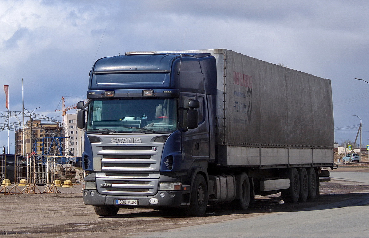 Эстония, № 600 AOB — Scania ('2004) R420