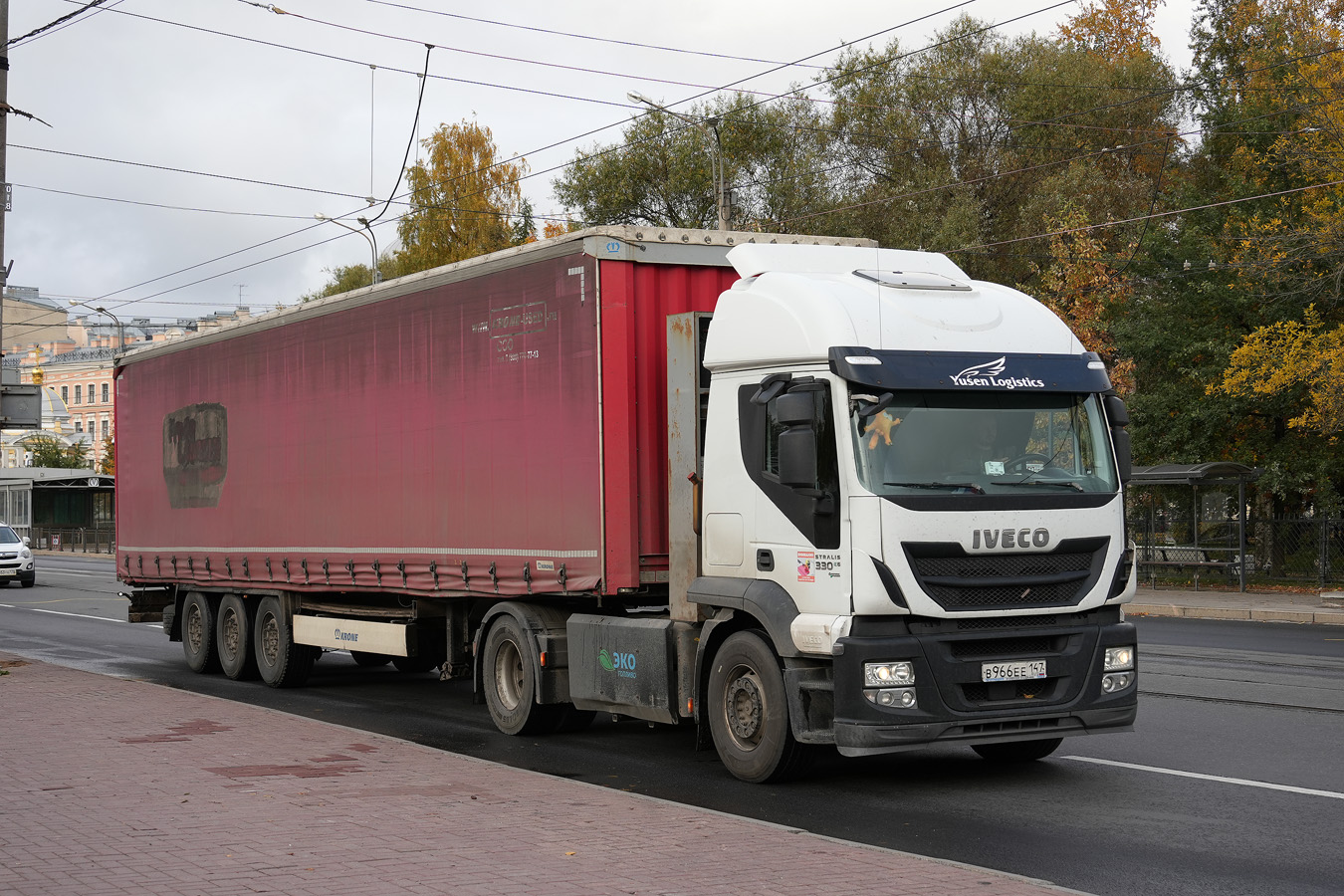 Ленинградская область, № В 966 ЕЕ 147 — IVECO Stralis ('2012)
