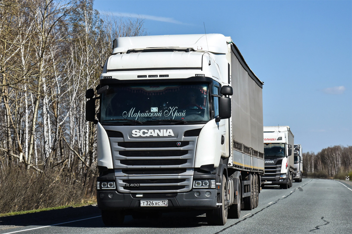 Марий Эл, № Т 326 ХС 12 — Scania ('2013) R400