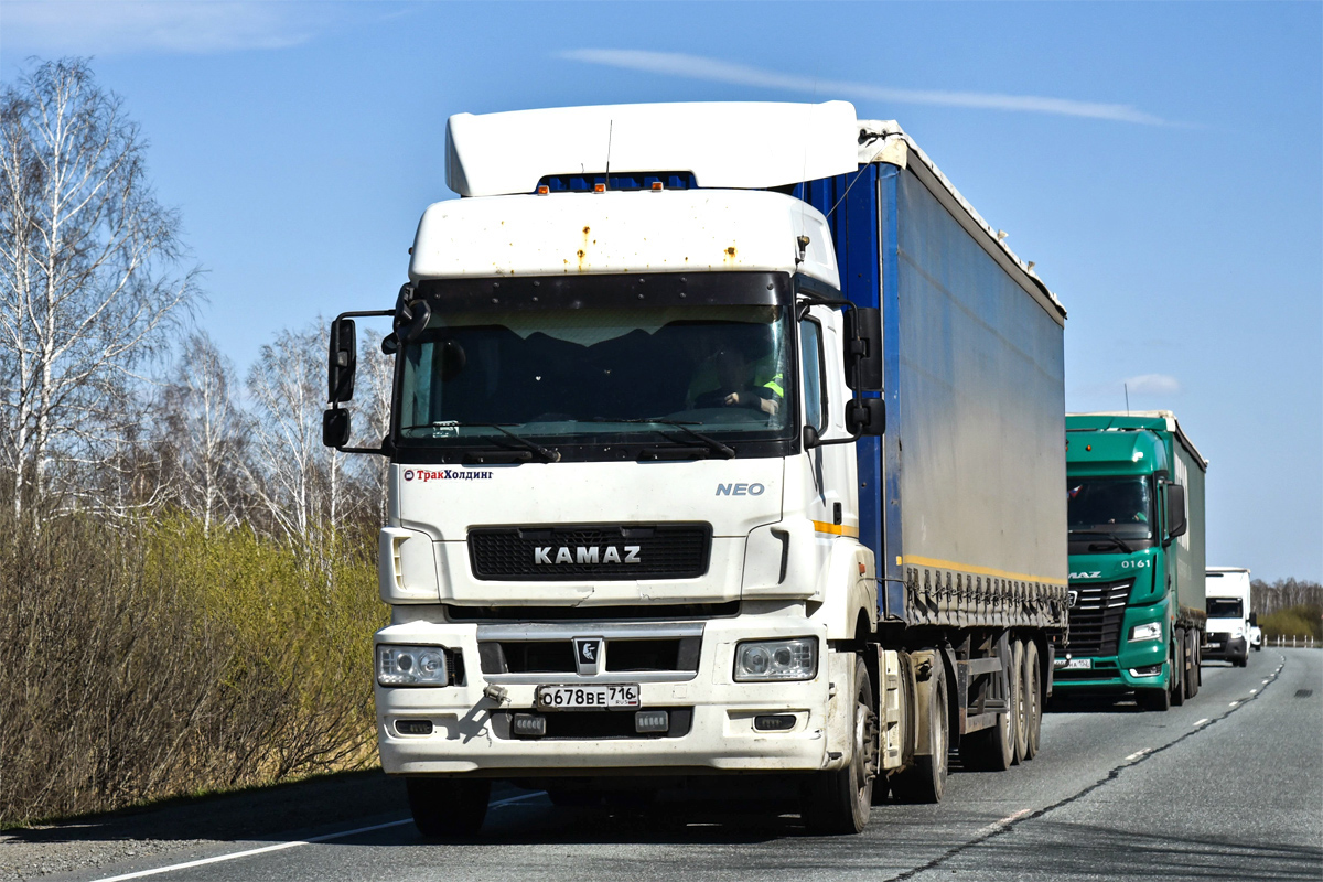 Татарстан, № О 678 ВЕ 716 — КамАЗ-5490-S5(87)