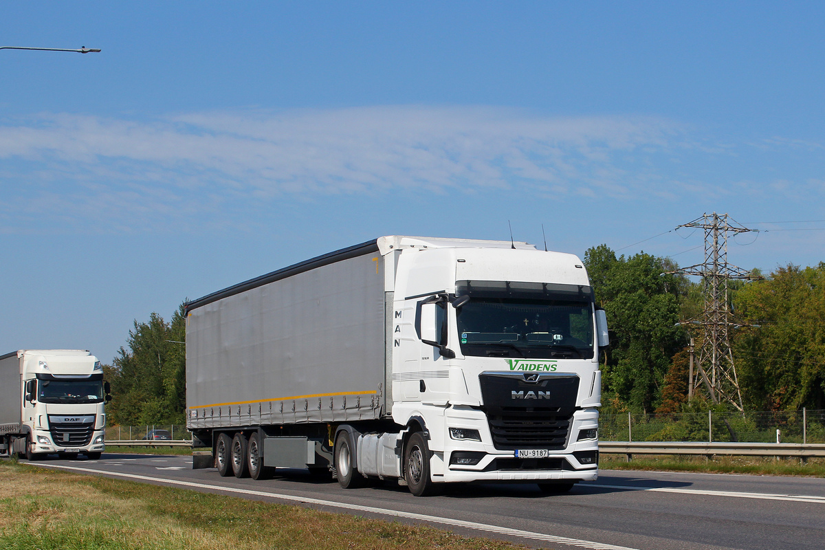 Латвия, № NU-9187 — MAN TGX ('2020) 18.510