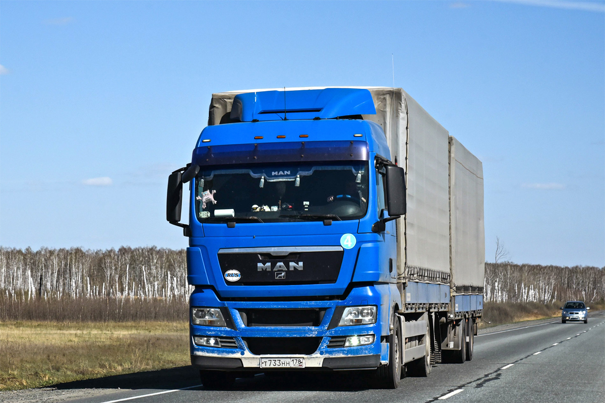 Санкт-Петербург, № Т 733 НН 178 — MAN TGX ('2007) 26.440