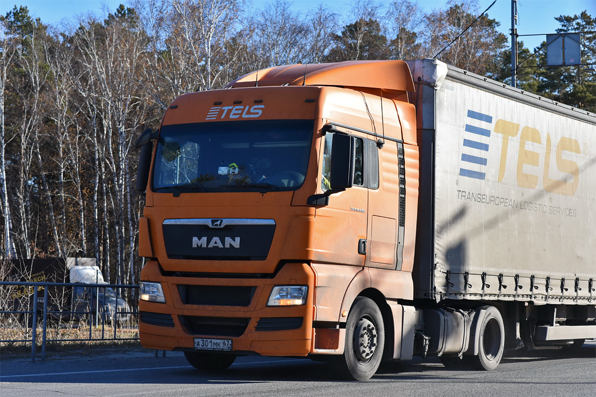 Смоленская область, № А 301 МК 67 — MAN TGX ('2012) 18.480
