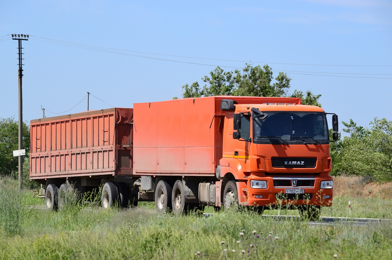 Дагестан, № У 702 ХК 05 — КамАЗ-65206-T5(68)