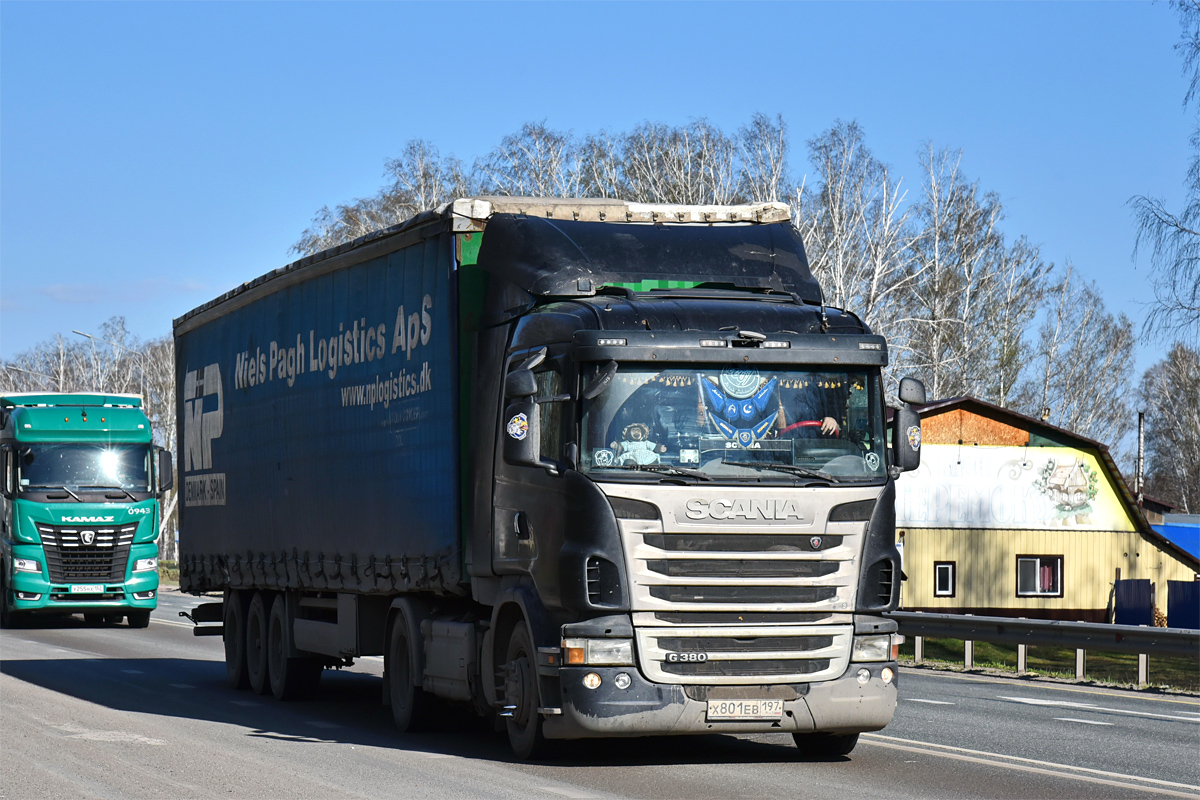 Москва, № Х 801 ЕВ 197 — Scania ('2009) G380