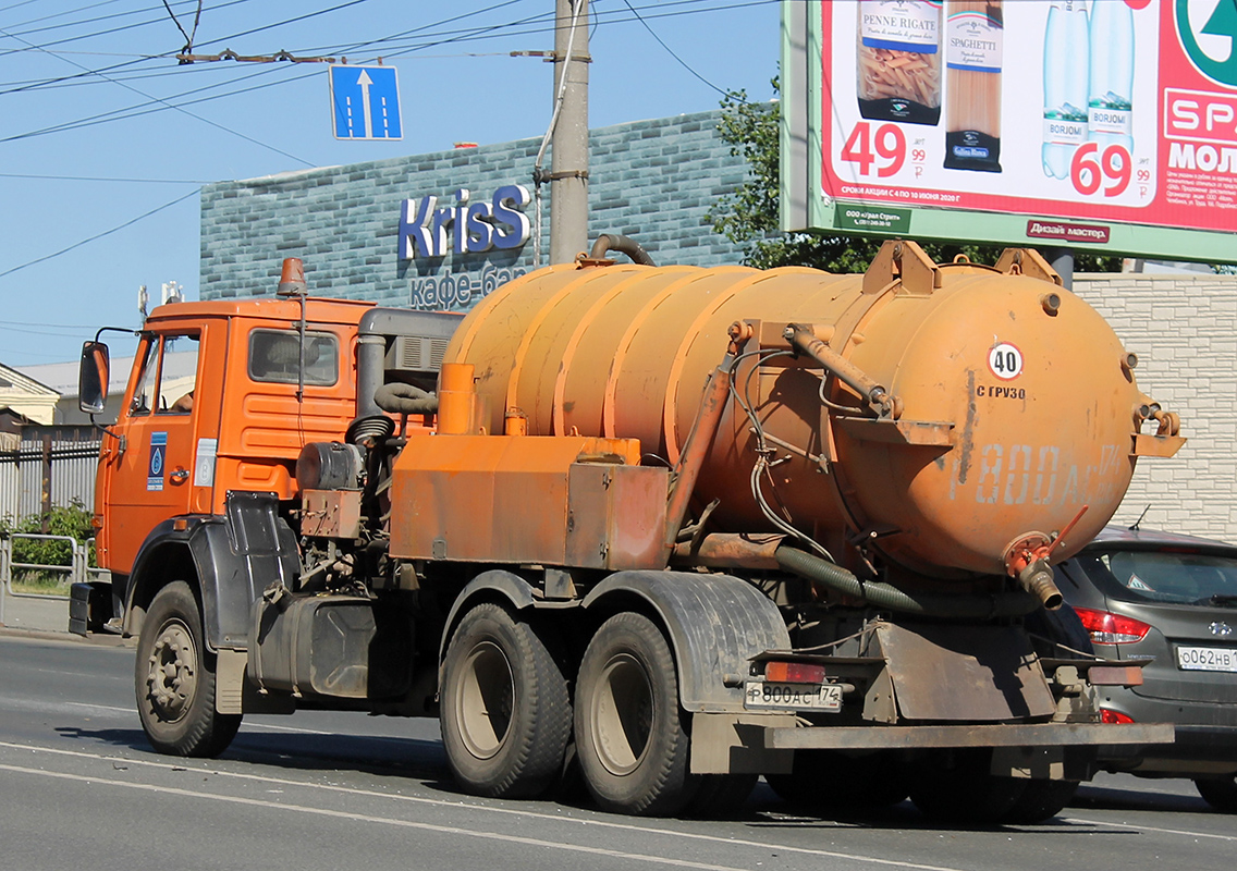 Челябинская область, № Р 800 АС 174 — КамАЗ-54115-15 [54115R]