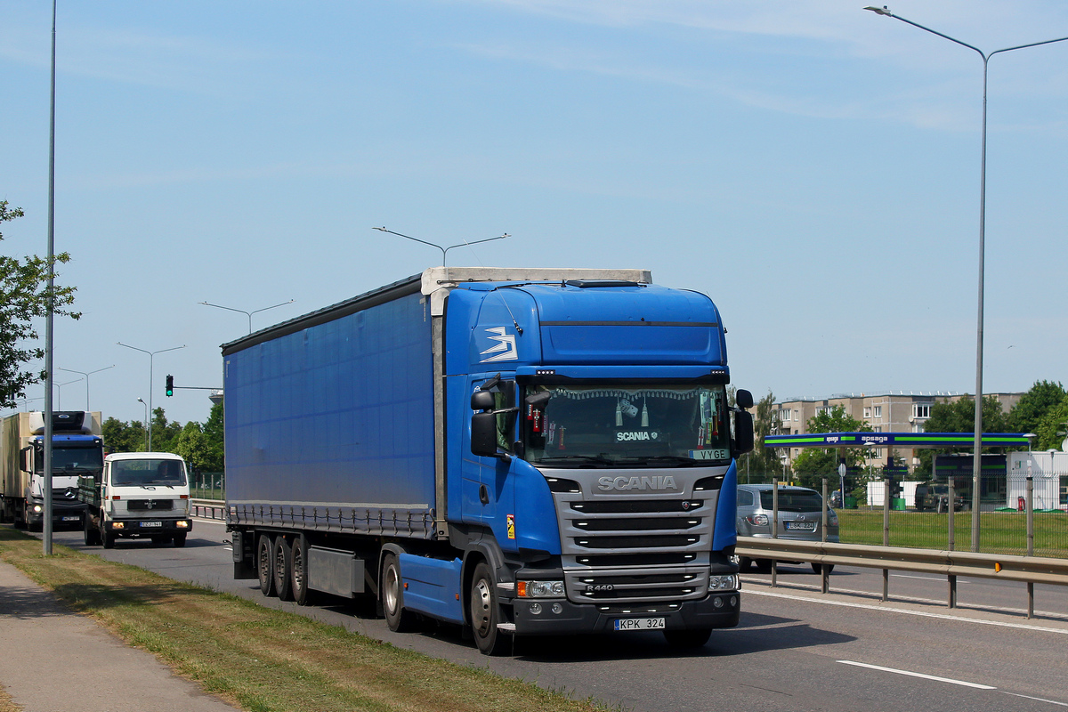 Литва, № KPK 324 — Scania ('2013) R440