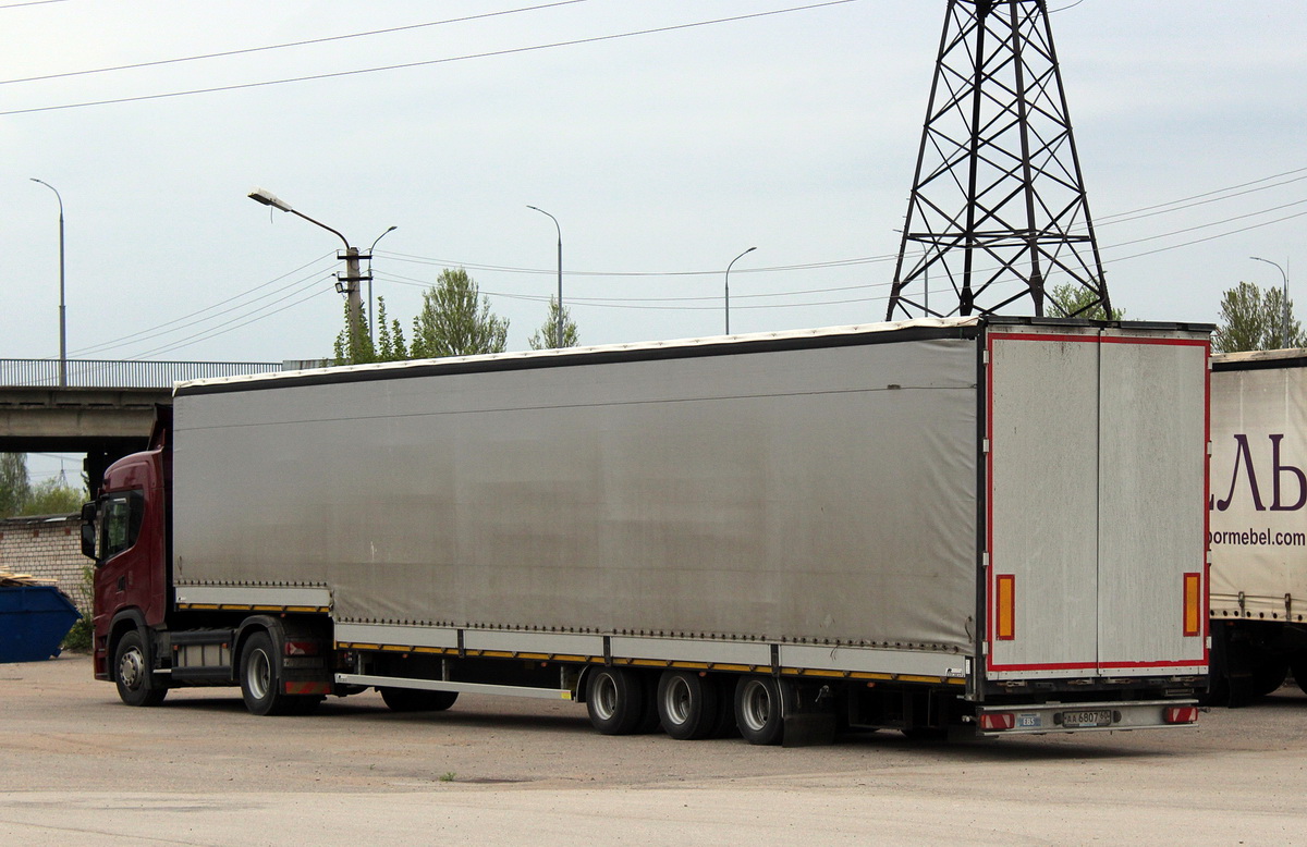 Псковская область, № АА 6807 60 — Steelbear (общая модель)