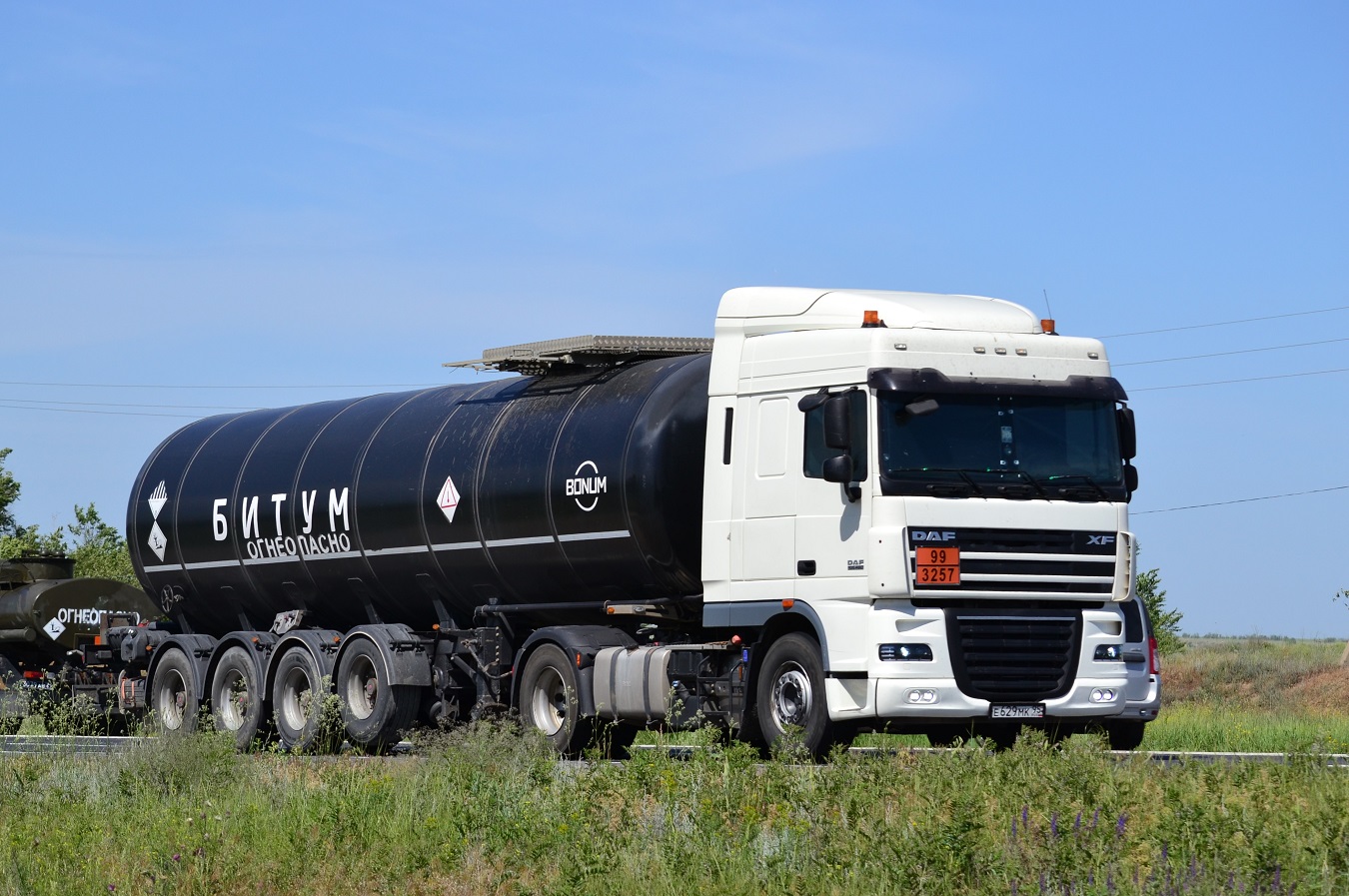 Чечня, № Е 629 МК 95 — DAF XF105 FT