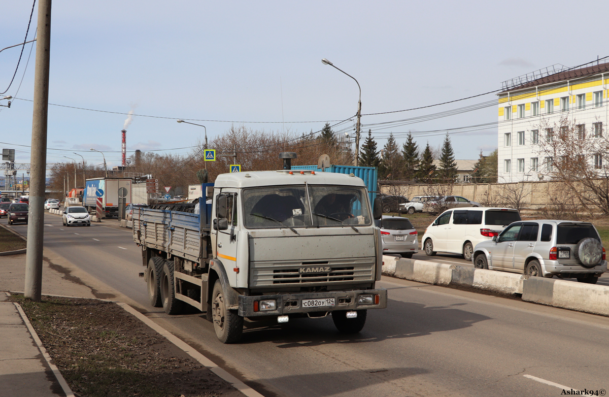 Красноярский край, № С 082 ОУ 124 — КамАЗ-53215-13 [53215N]