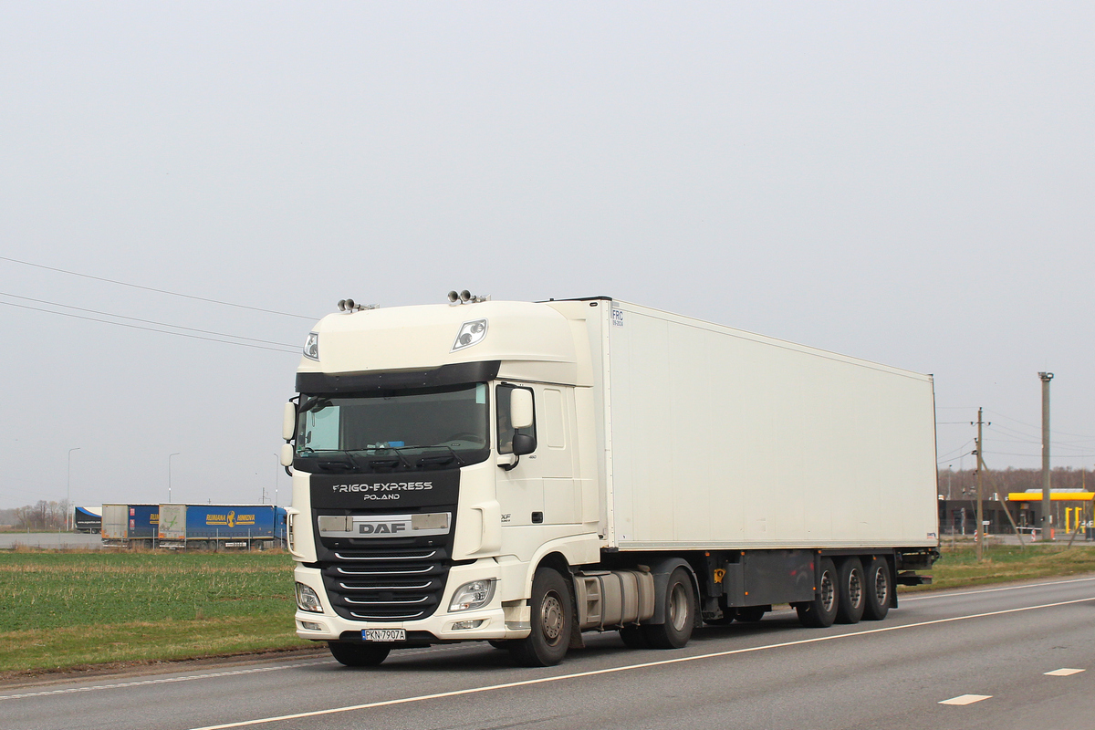 Польша, № PKN 7907A — DAF XF Euro6 FT