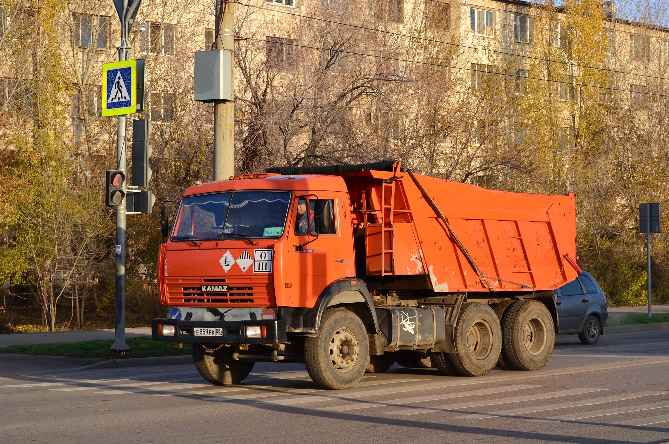 Волгоградская область, № Е 859 РК 08 — КамАЗ-65115 (общая модель)