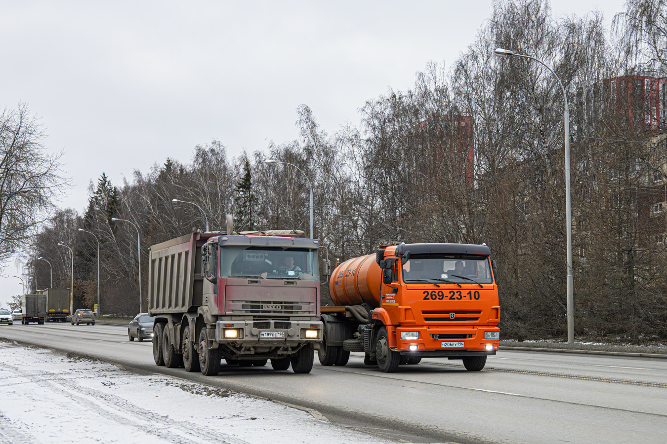 Свердловская область, № М 189 ЕЕ 196 — IVECO EuroTrakker