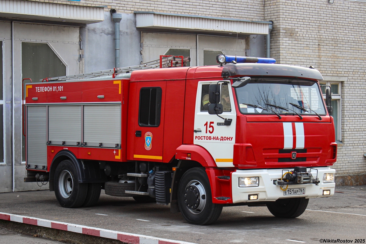 Ростовская область, № Е 151 АР 761 — КамАЗ-43253-G5(69)