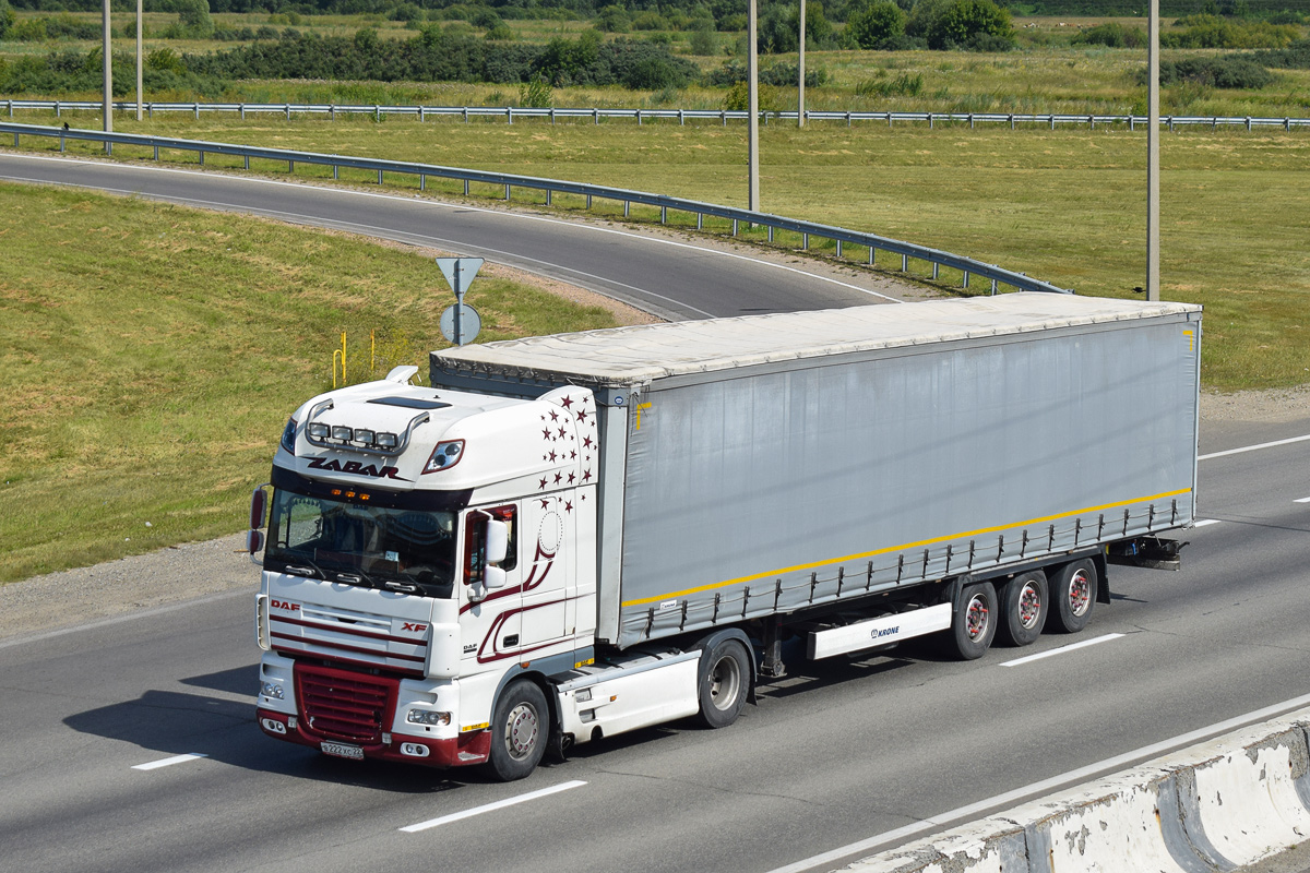 Алтайский край, № В 222 ХС 22 — DAF XF105 FT