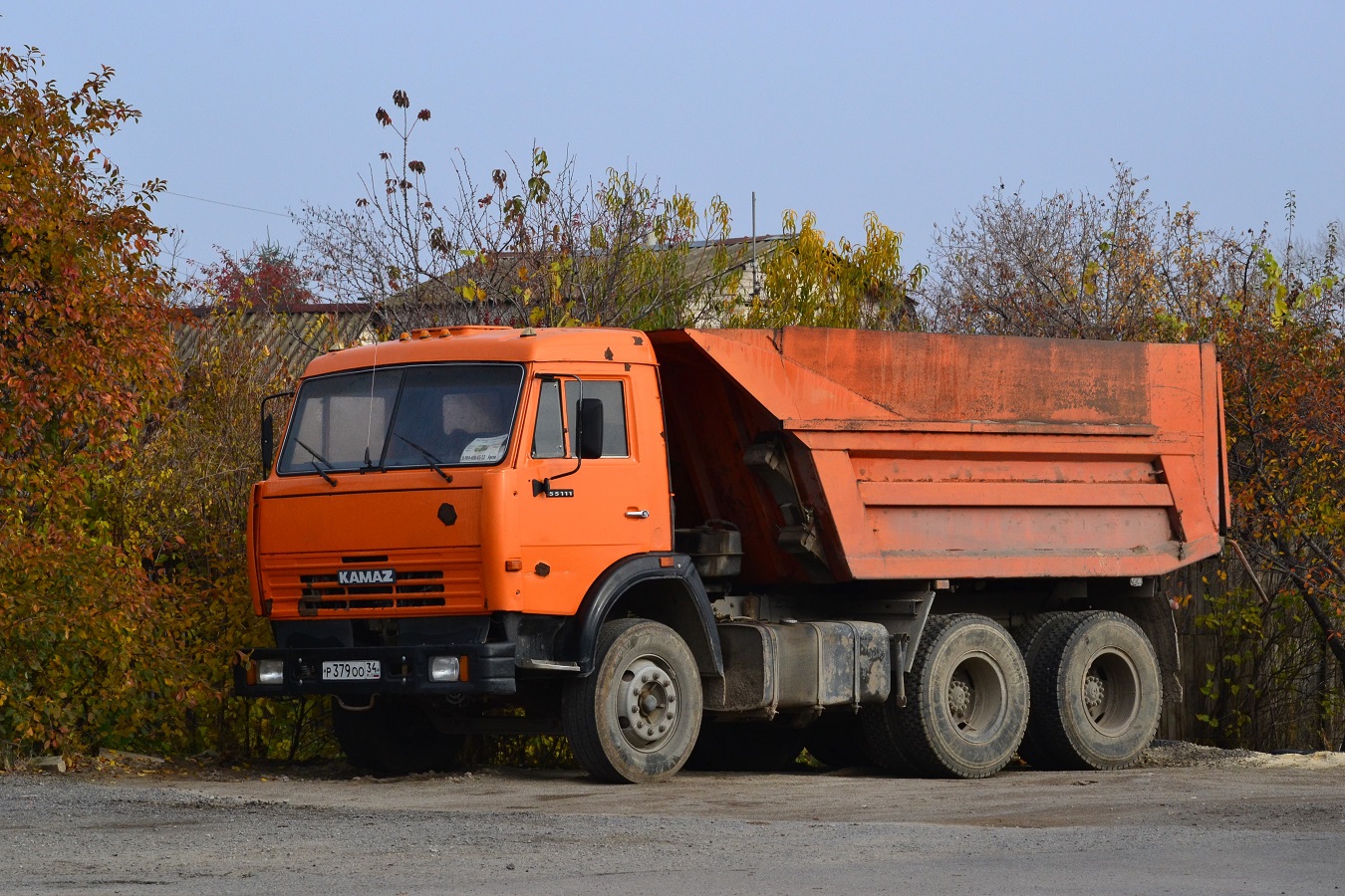 Волгоградская область, № Р 379 ОО 34 — КамАЗ-55111-15 [55111R]