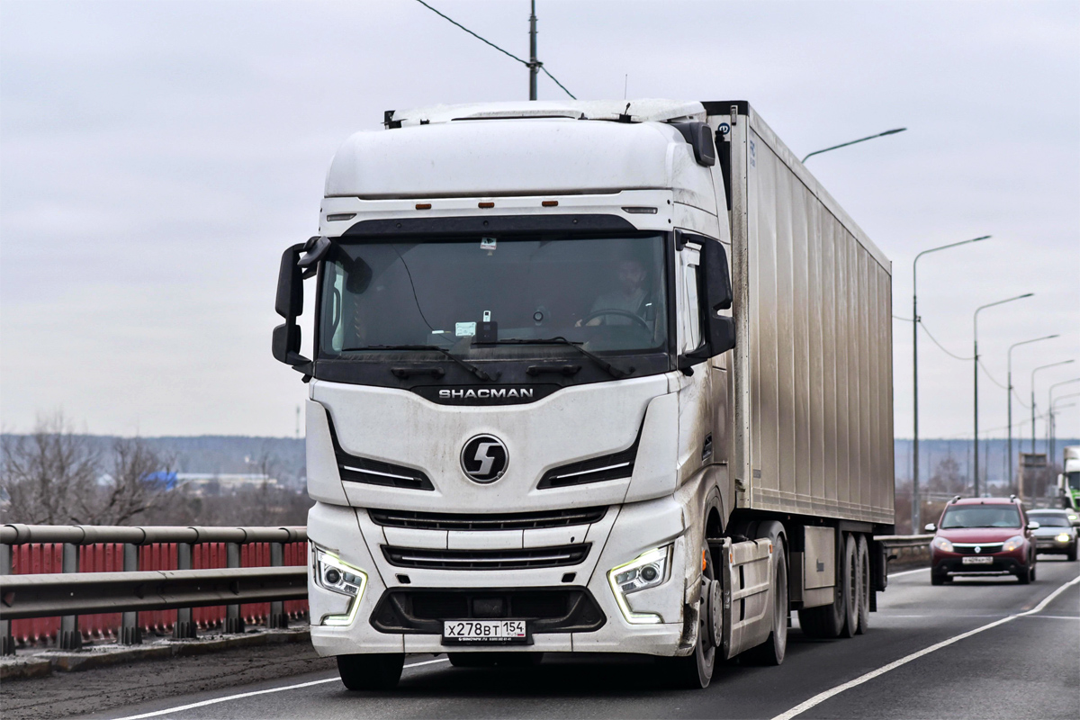 Новосибирская область, № Х 278 ВТ 154 — Shaanxi Shacman X6000 SX4188
