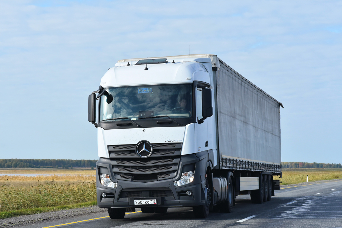 Татарстан, № У 501 КО 716 — Mercedes-Benz Actros ('2022) [LRD]