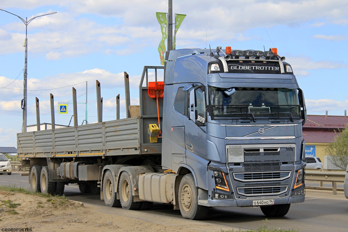 Саха (Якутия), № Е 640 НО 14 — Volvo ('2012) FH.500