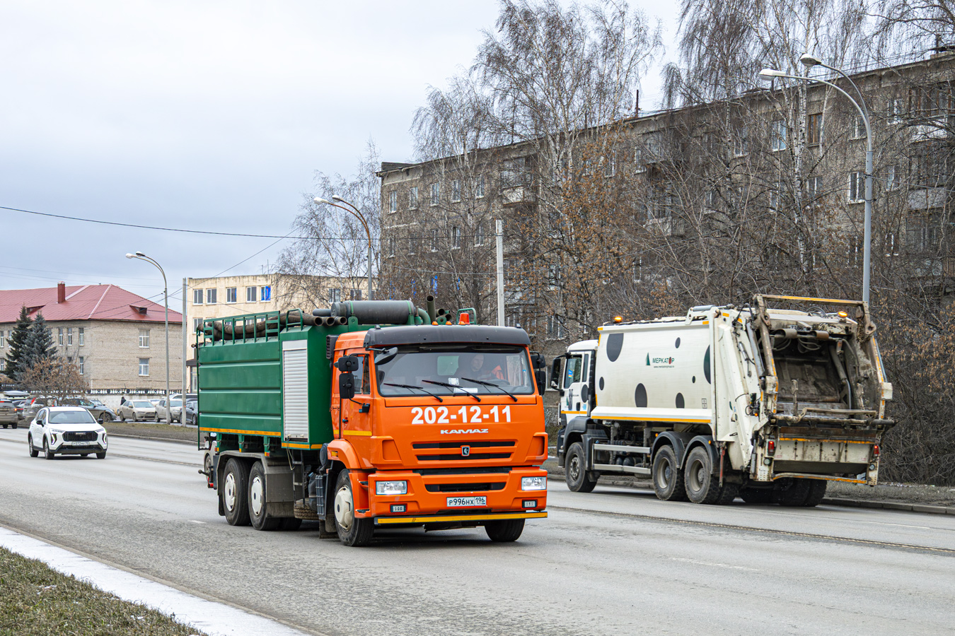 Свердловская область, № Р 996 НХ 196 — КамАЗ-65115-A5(48)
