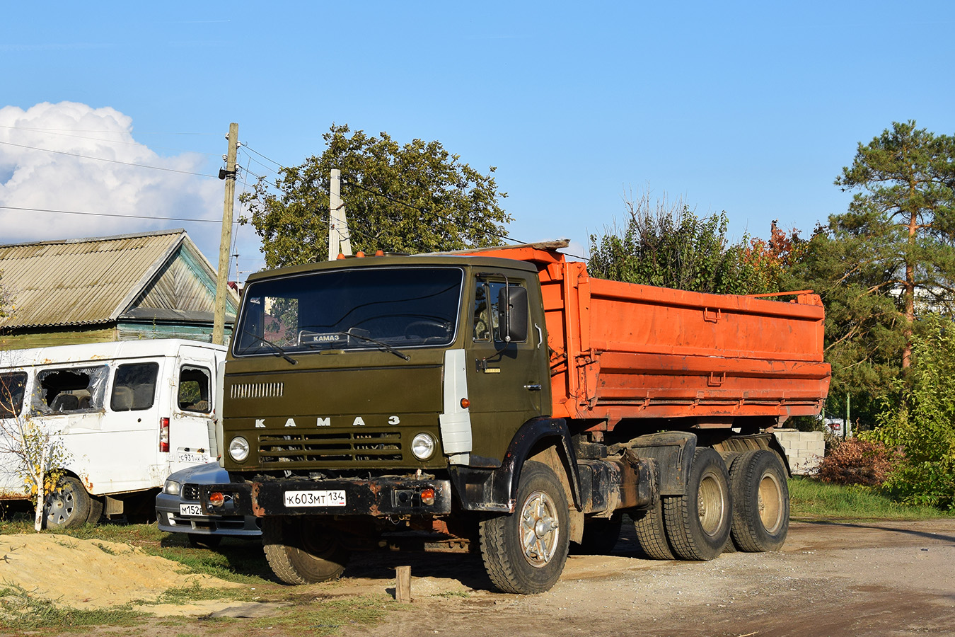 Волгоградская область, № К 603 МТ 134 — КамАЗ-5320