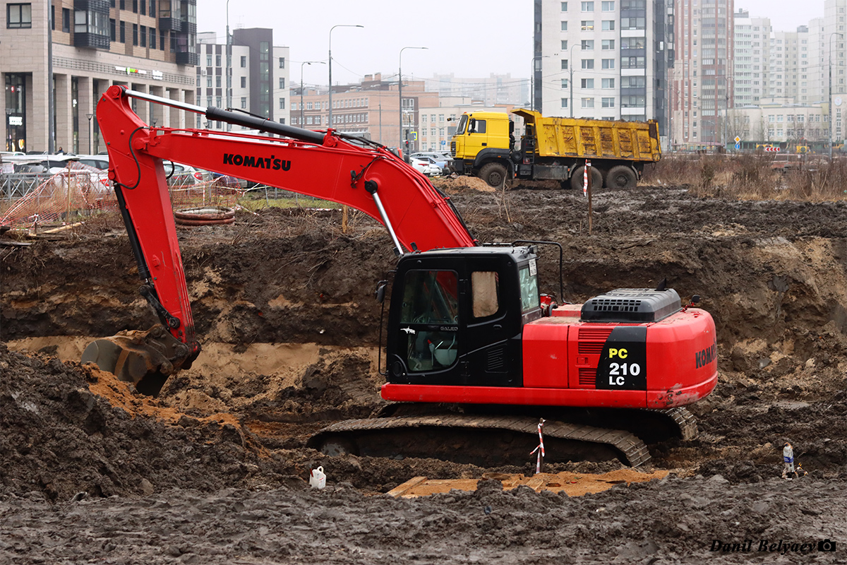 Санкт-Петербург, № 0962 РА 78 — Komatsu PC210