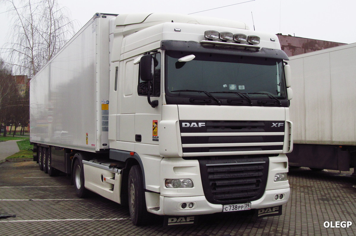 Калининградская область, № С 738 РР 39 — DAF XF105 FT