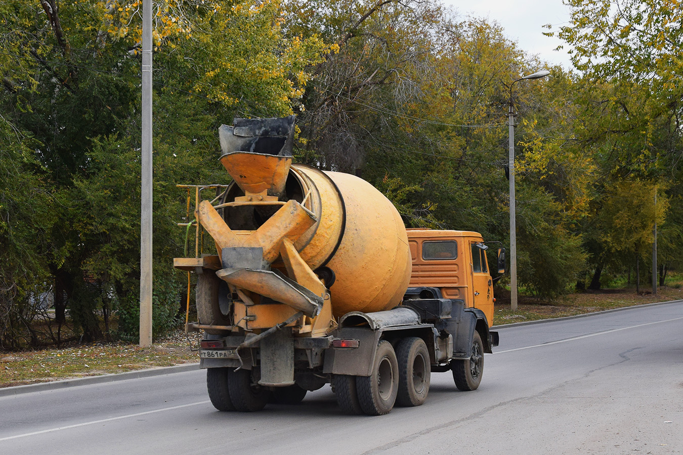 Волгоградская область, № Т 861 РА 34 — КамАЗ-5511