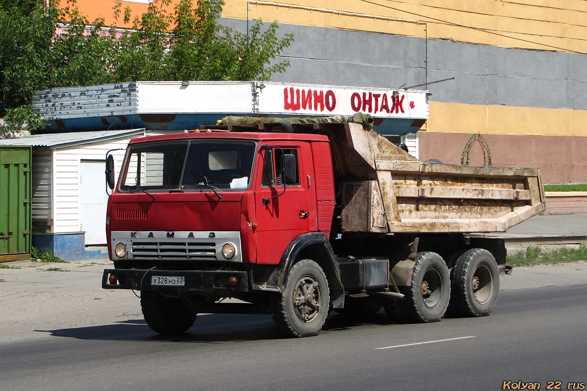 Алтайский край, № Х 328 НО 22 — КамАЗ-5410