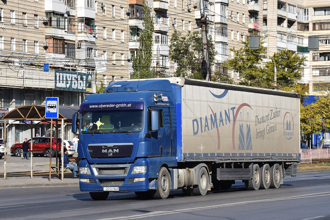 Азербайджан, № 20-EV-940 — MAN TGX ('2012) 18.440