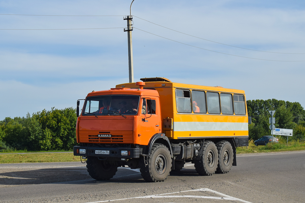 Новосибирская область, № М 685 ВХ 54 — КамАЗ-43114-02 [43114C]
