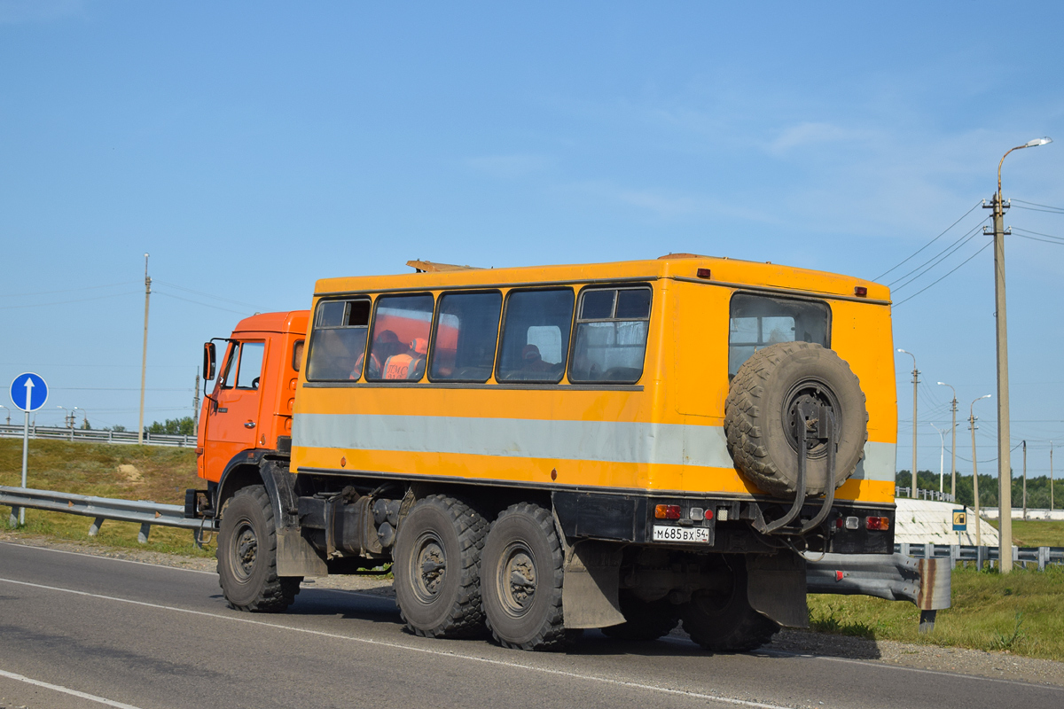 Новосибирская область, № М 685 ВХ 54 — КамАЗ-43114-02 [43114C]