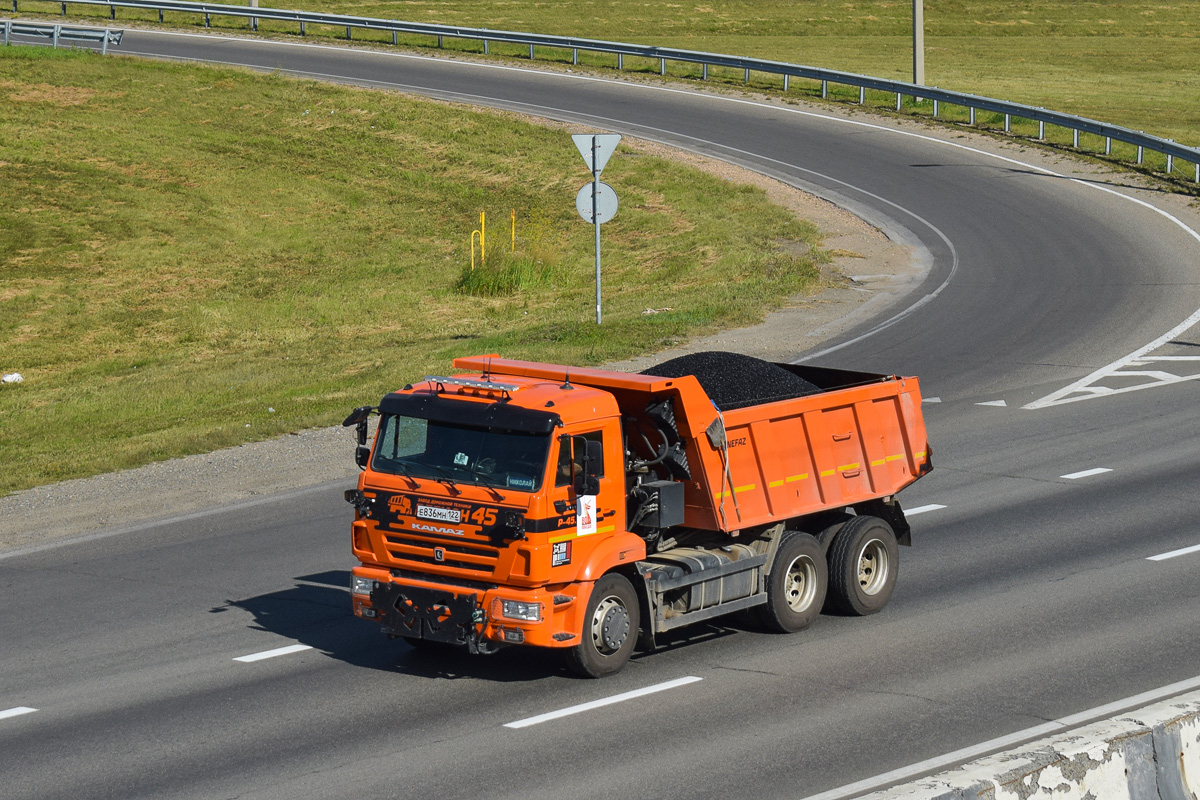 Алтайский край, № Е 836 МН 122 — КамАЗ-65115-A5(48)