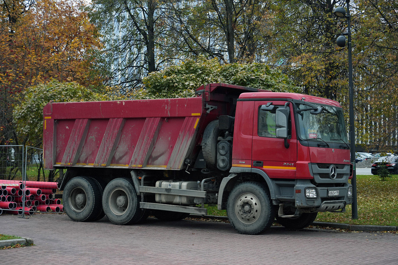 Санкт-Петербург, № Е 862 НТ 198 — Mercedes-Benz Actros ('2009) 3341