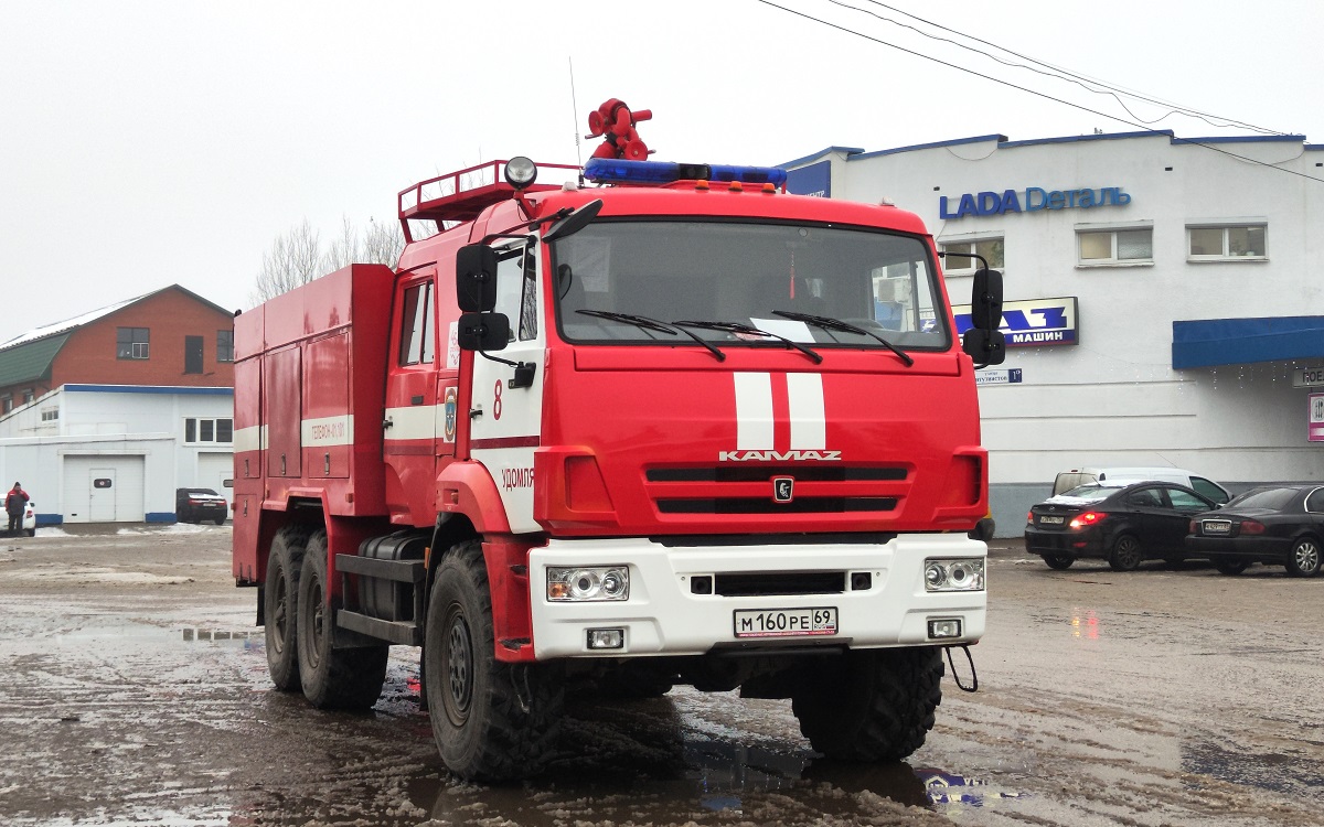 Тверская область, № М 160 РЕ 69 — КамАЗ-43118-46