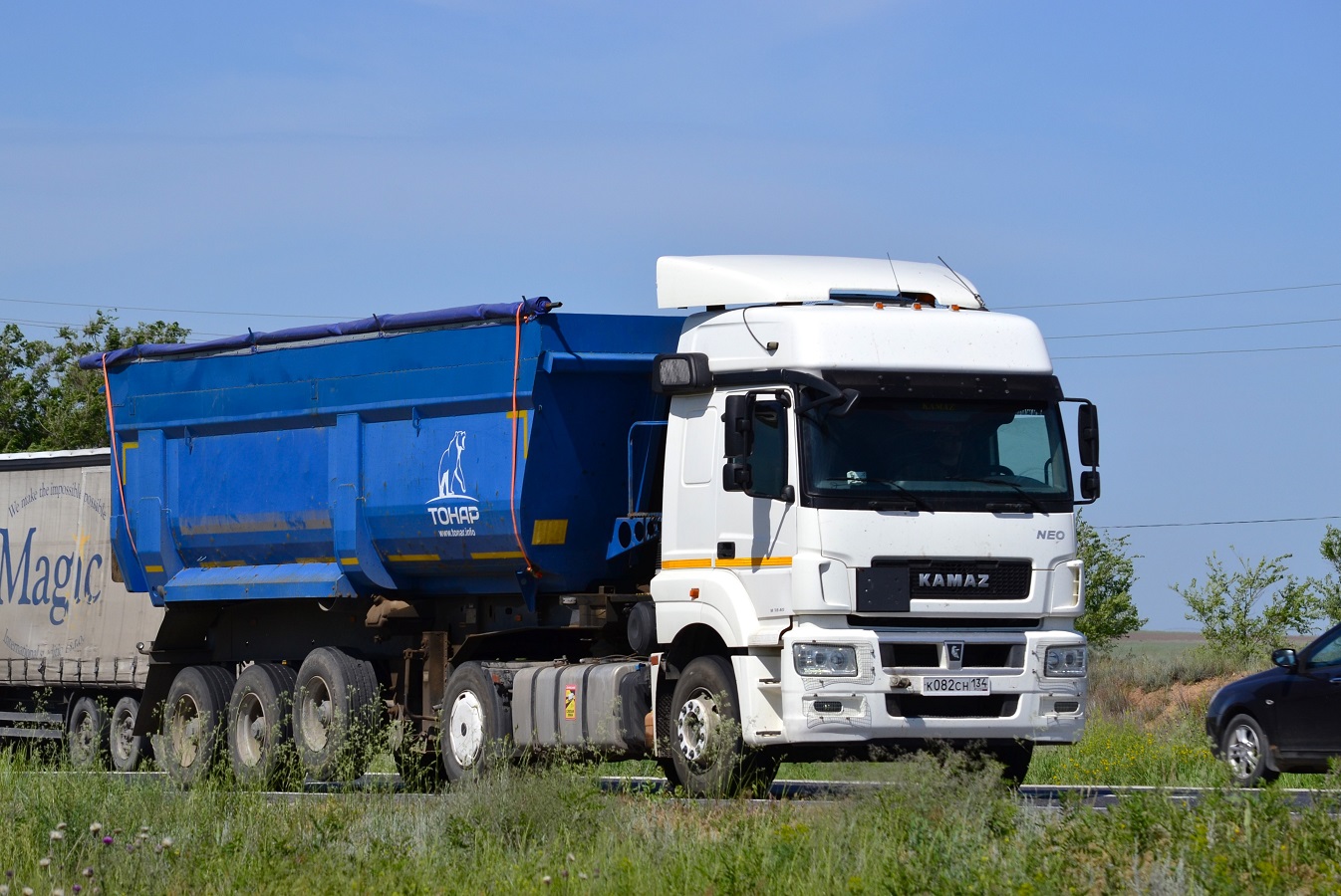 Волгоградская область, № К 082 СН 134 — КамАЗ-5490-S5(87)