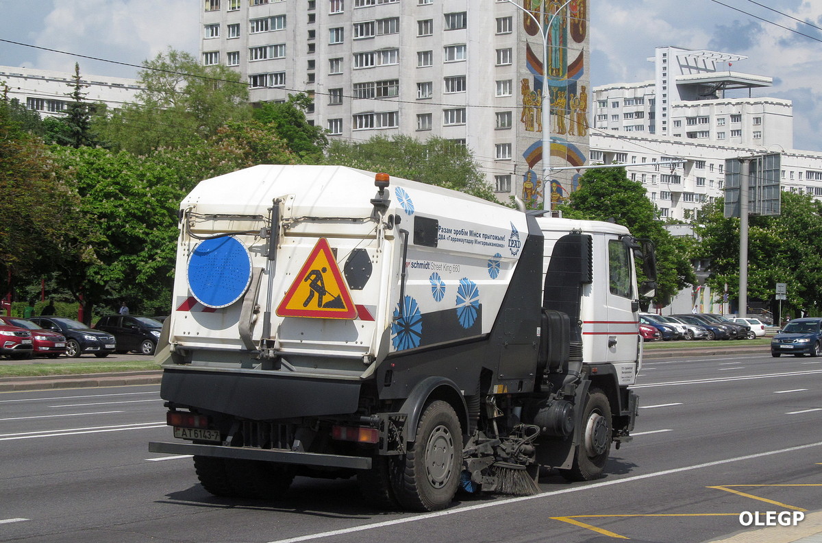 Минск, № АТ 6143-7 — МАЗ-5550 (общая модель)