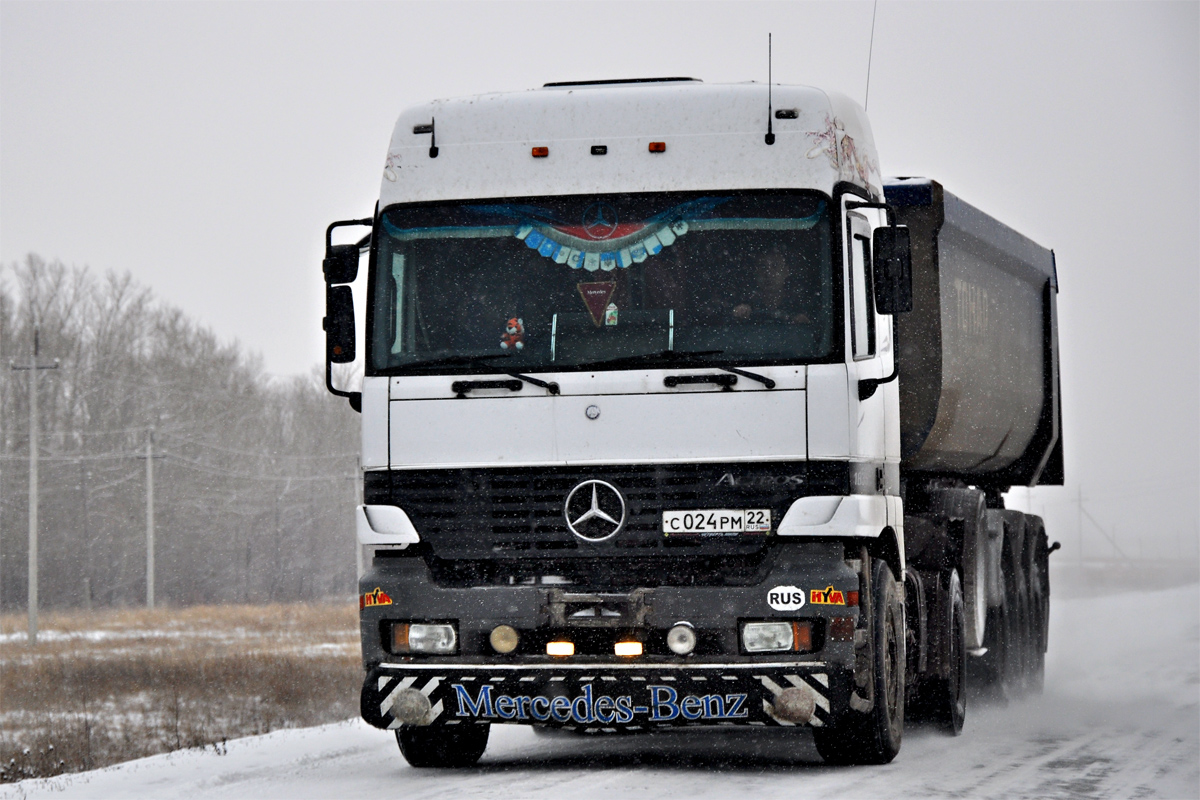 Алтайский край, № С 024 РМ 22 — Mercedes-Benz Actros ('1997) 1835