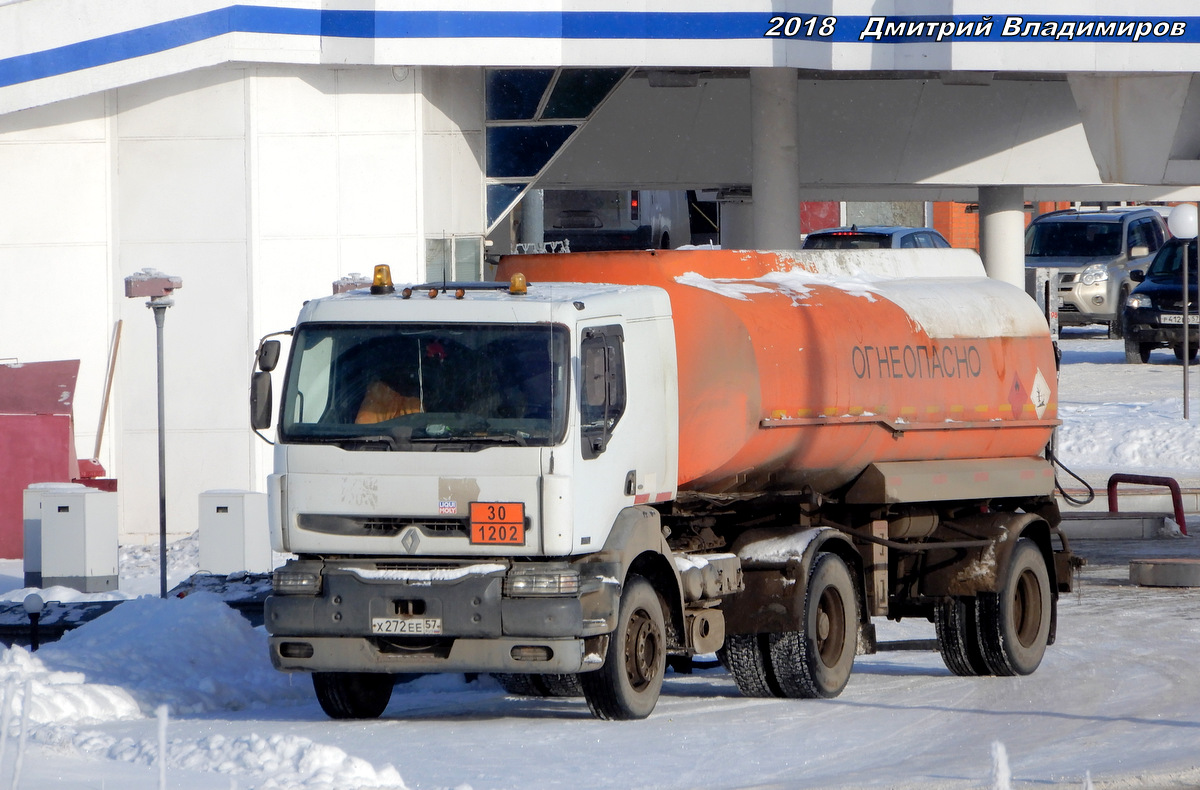 Орловская область, № Х 272 ЕЕ 57 — Renault Kerax
