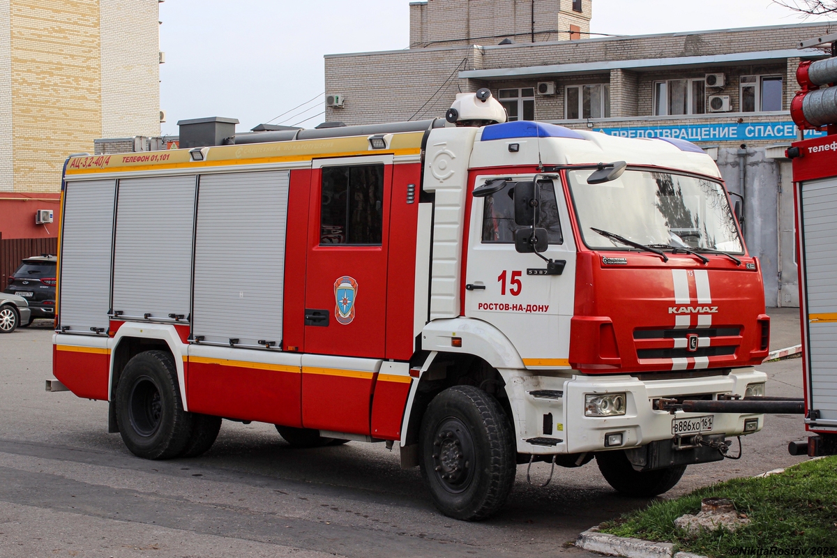 Ростовская область, № В 886 ХО 161 — КамАЗ-5387-RF(08) [53870F-R]