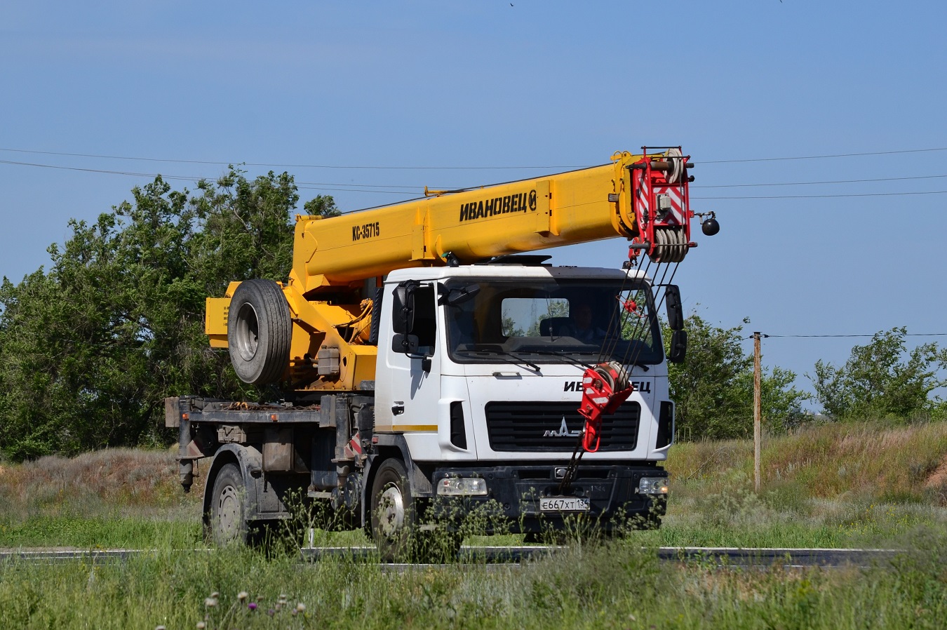 Волгоградская область, № Е 667 ХТ 134 — МАЗ-5340C2