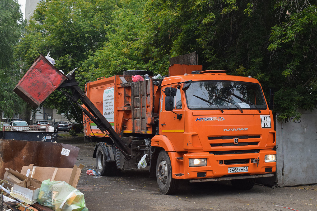 Алтайский край, № Т 488 ХМ 22 — КамАЗ-43253-G5(69)